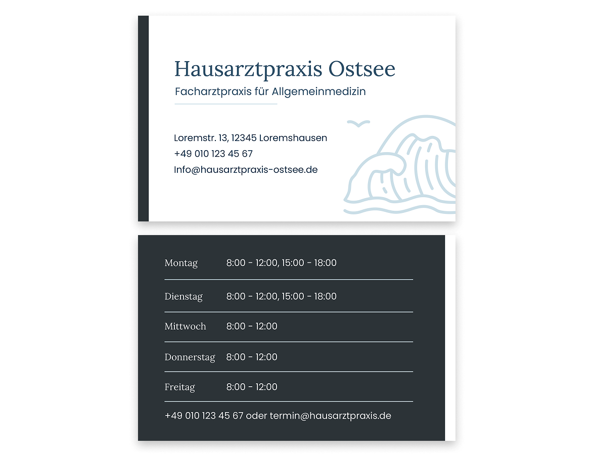 Bild-Visitenkarten